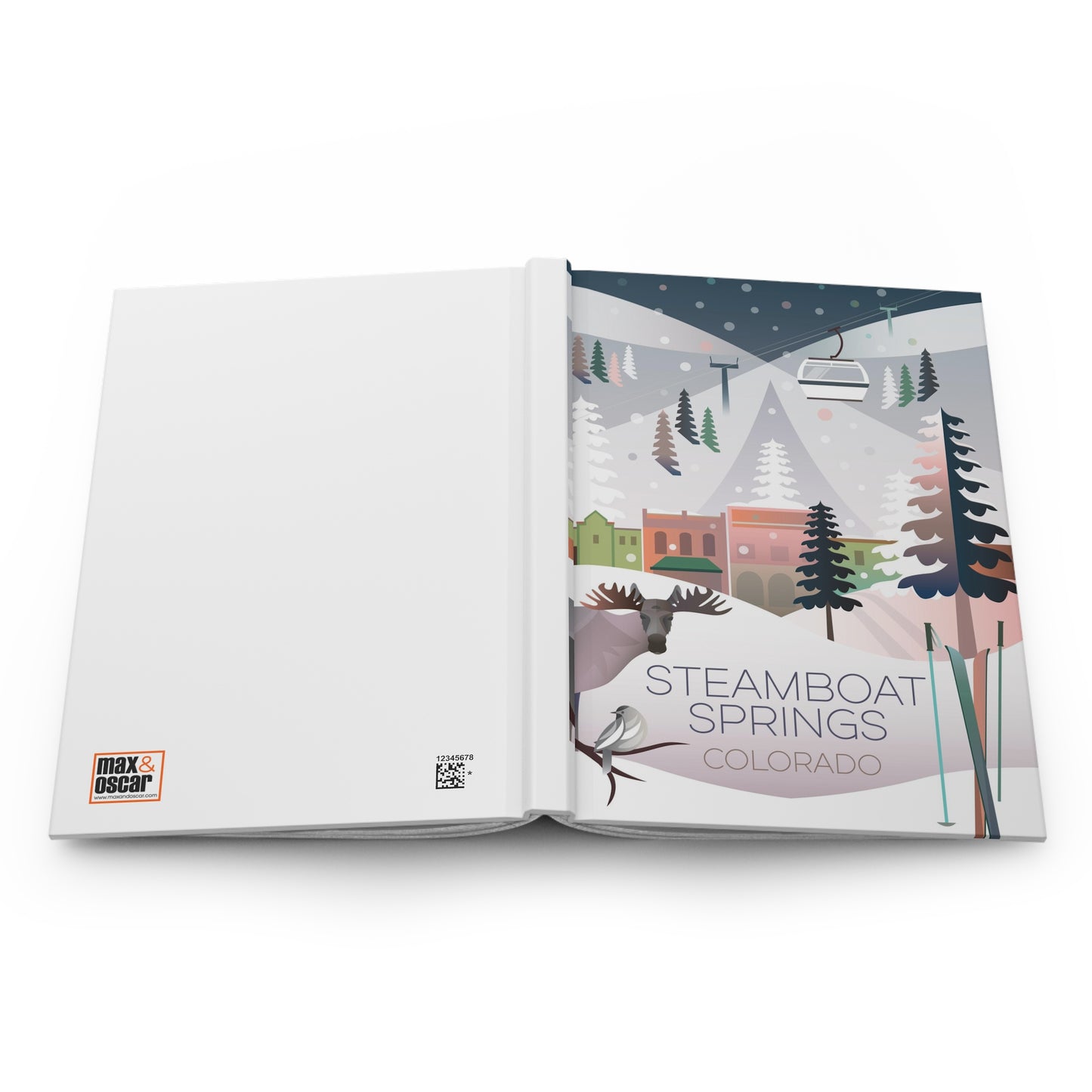 Steamboat Springs (Winter) Hardcover-Tagebuch
