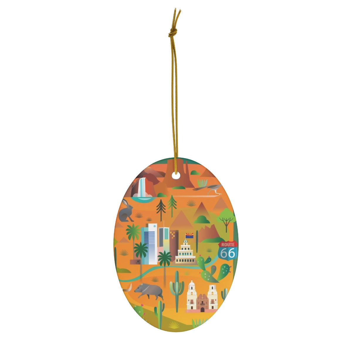 Ornement en céramique Arizona