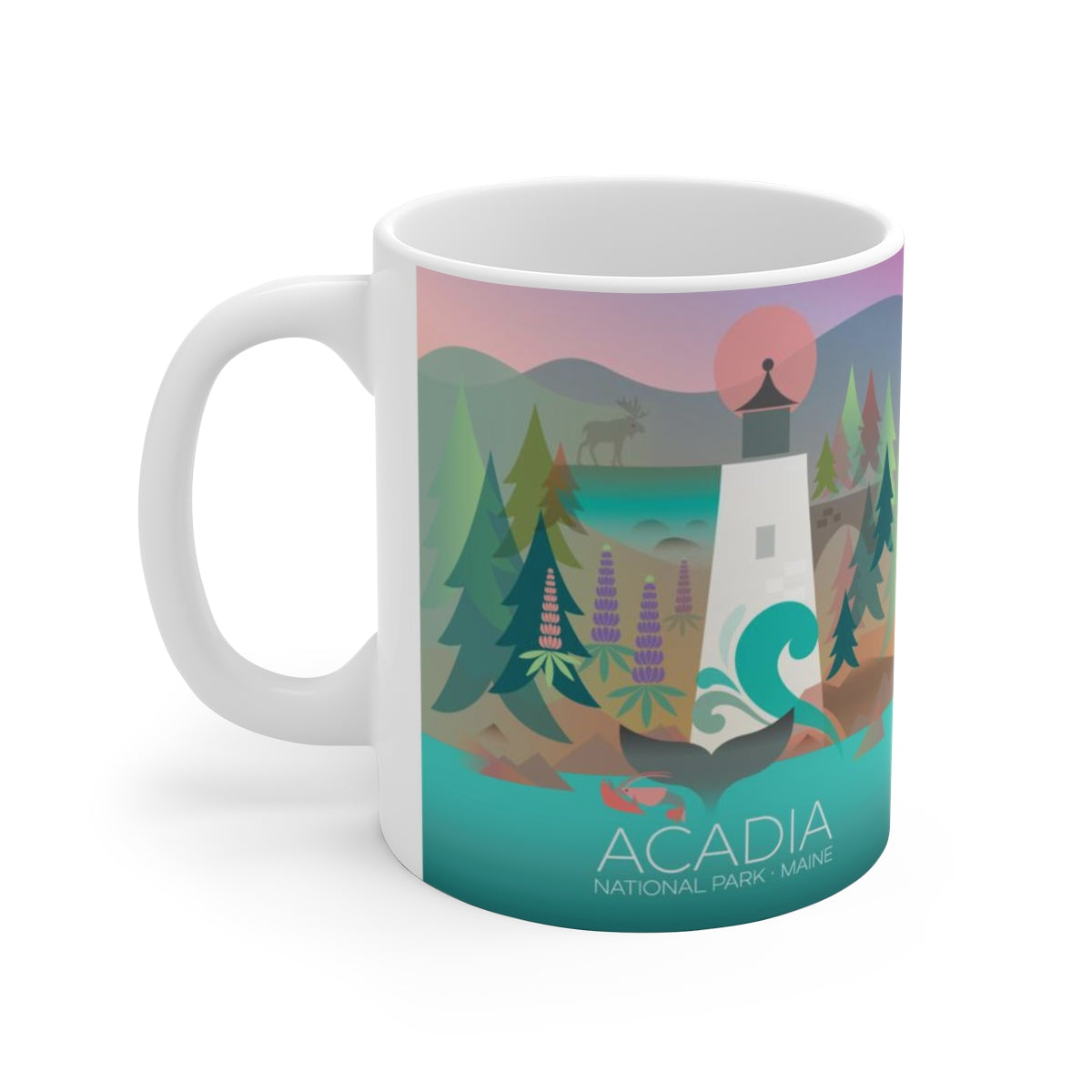 PARC NATIONAL D'ACADIA TASSE EN CÉRAMIQUE DE 11 OZ OU 15 OZ