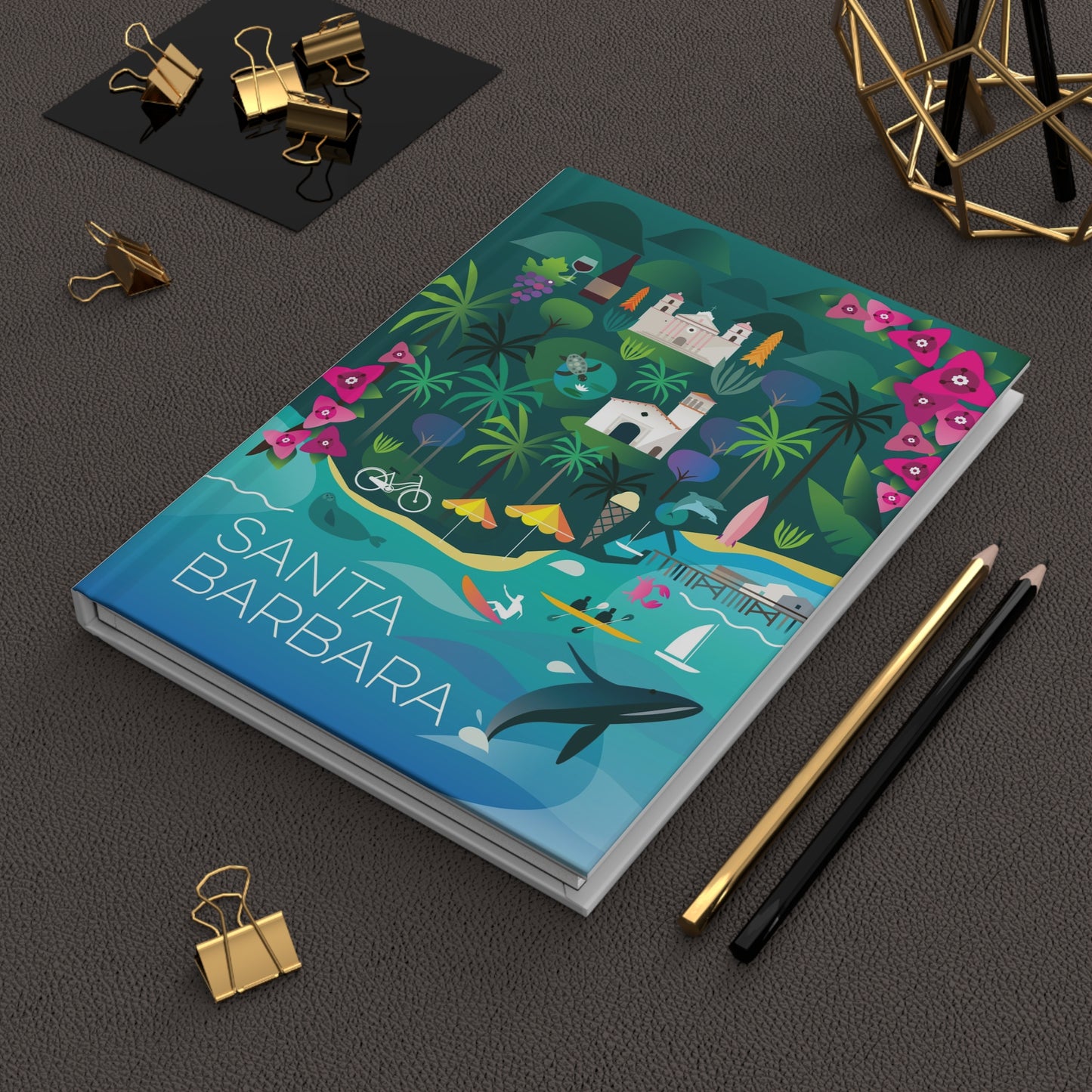 Santa Barbara Hardcover Journal