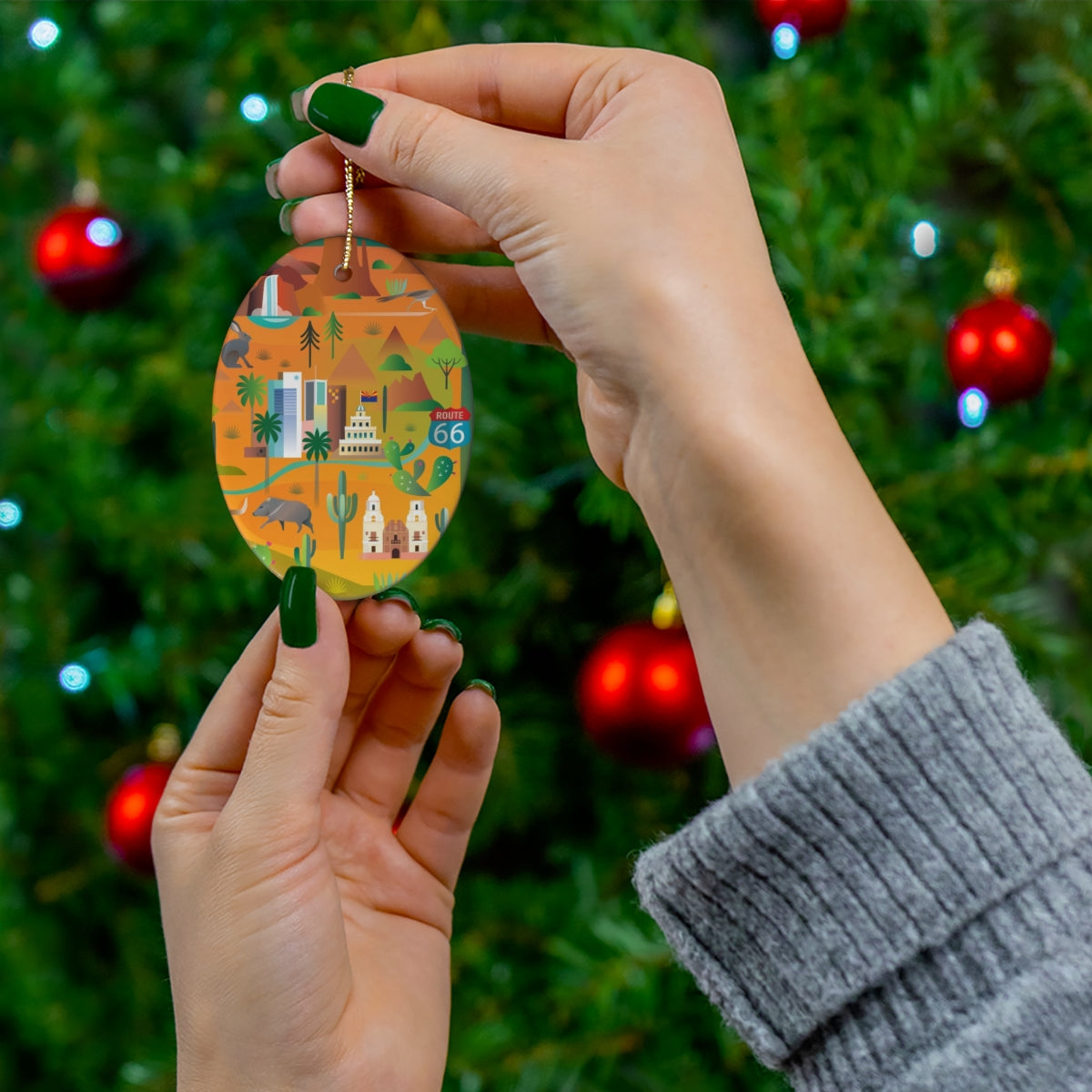 Ornement en céramique Arizona