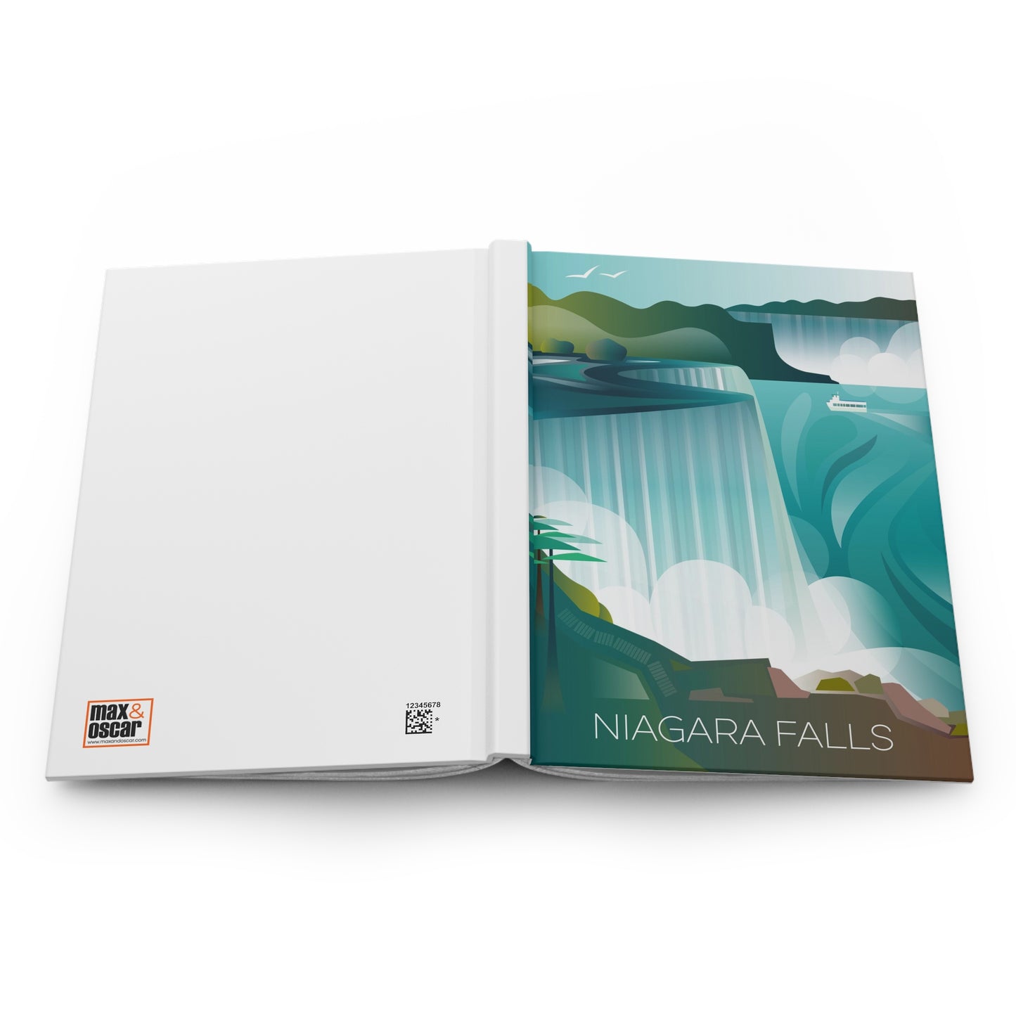 Niagara Falls Hardcover Journal