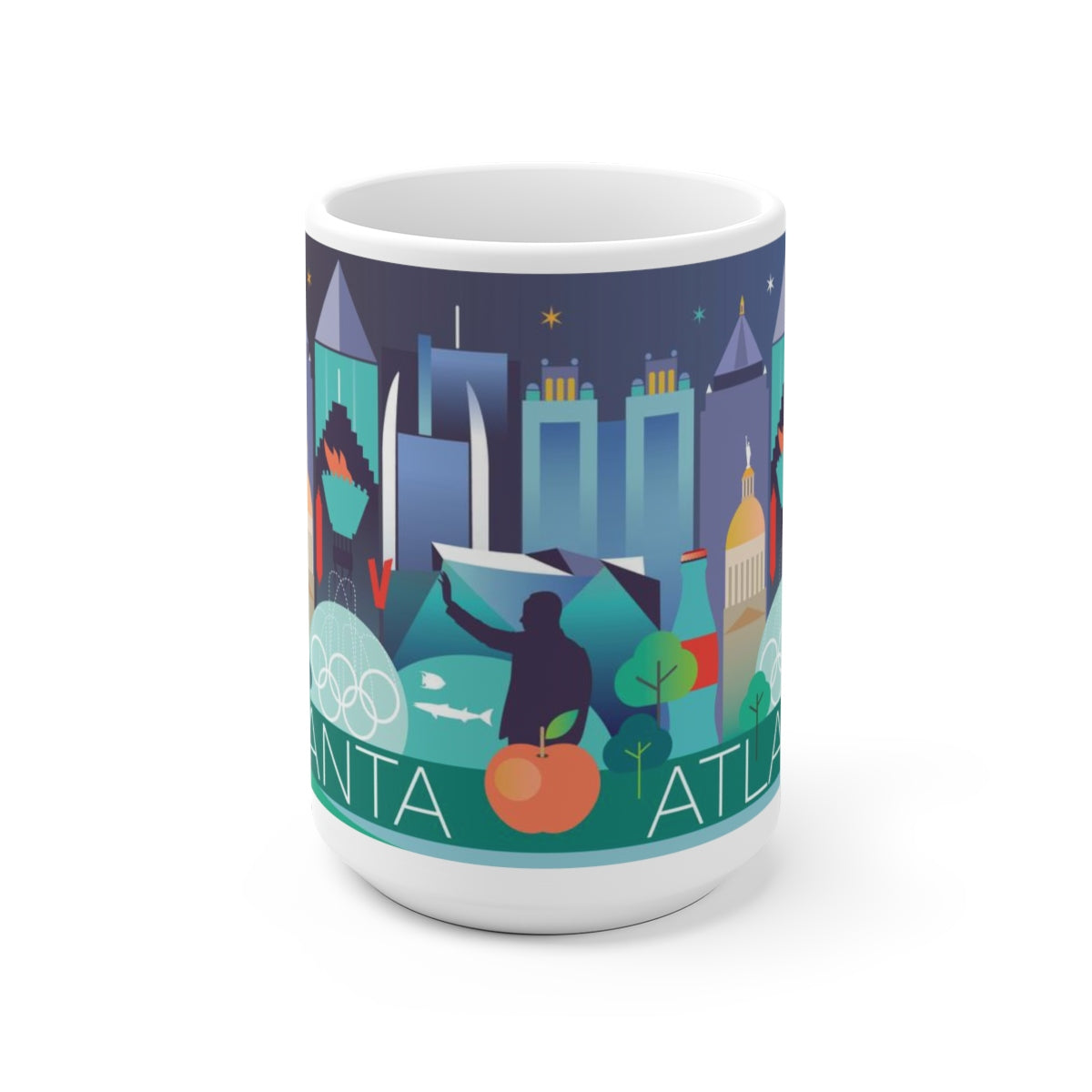TASSE EN CÉRAMIQUE ATLANTA 11 OZ OU 15 OZ