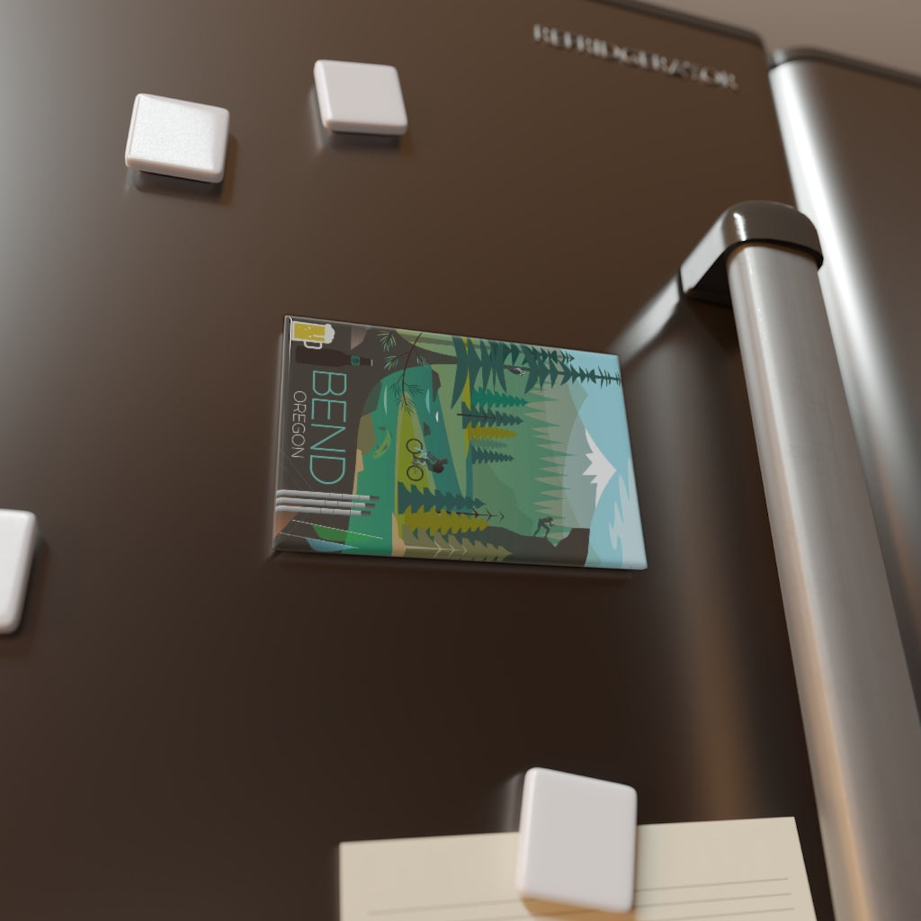 BEND REFRIGERATOR MAGNET
