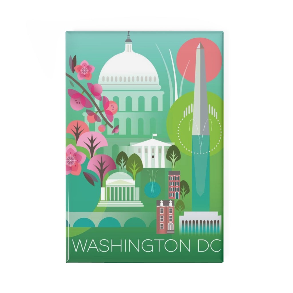 WASHINGTON, DC REFRIGERATOR MAGNET