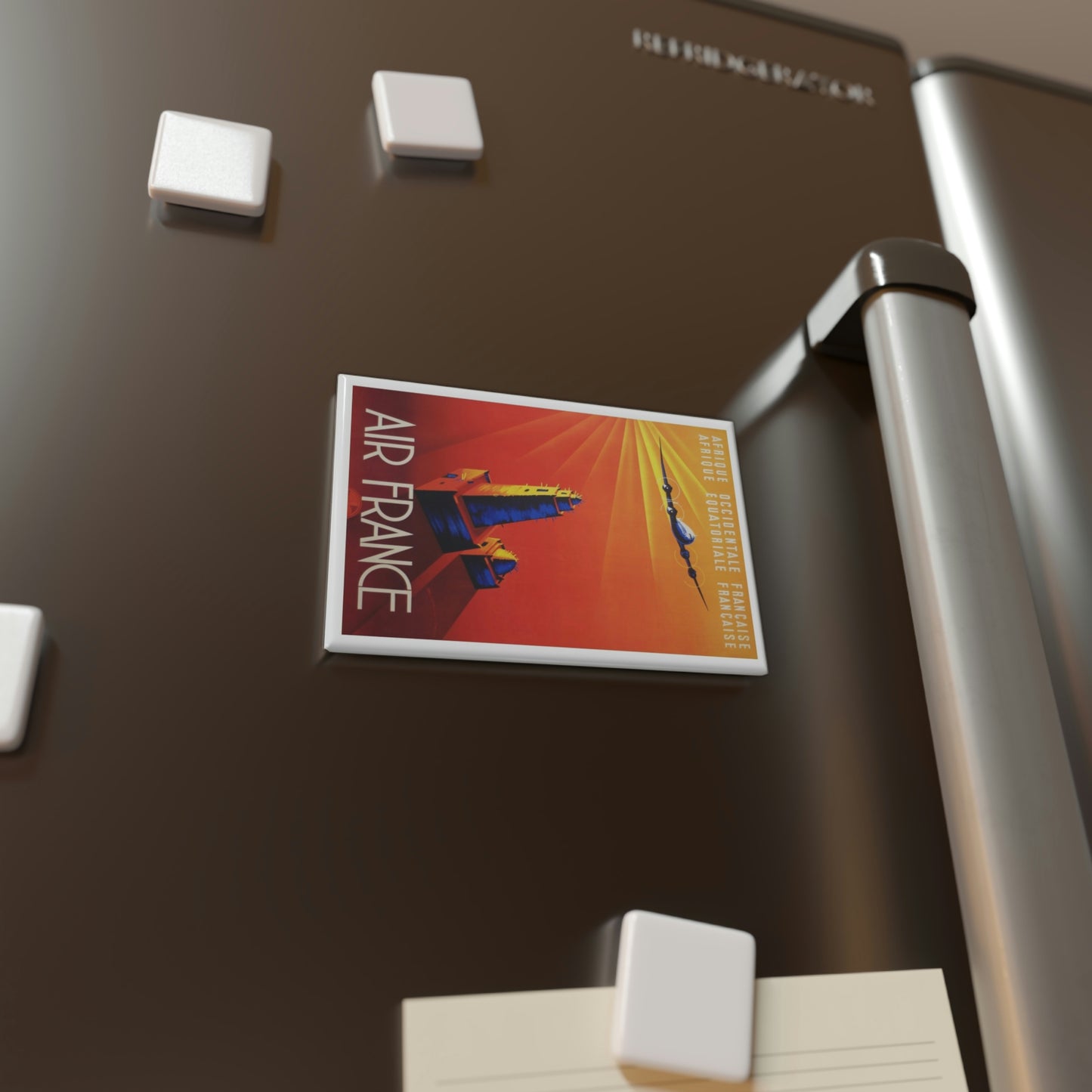 Afrique Air France Magnet