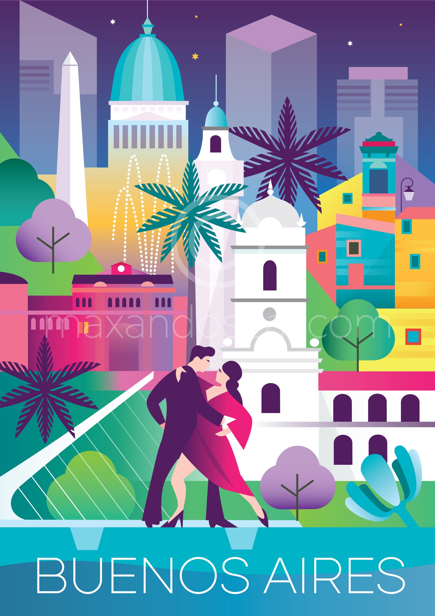 BUENOS AIRES PRINT