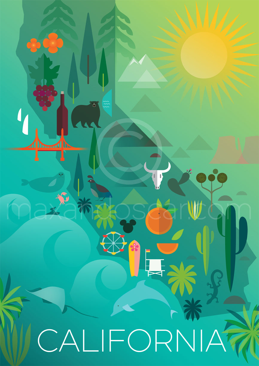 CALIFORNIA PRINT