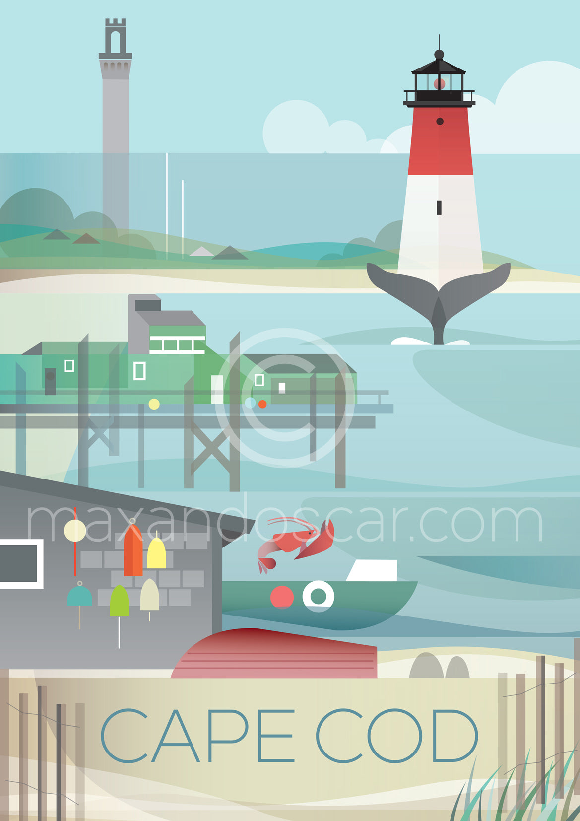 CAPE COD PRINT