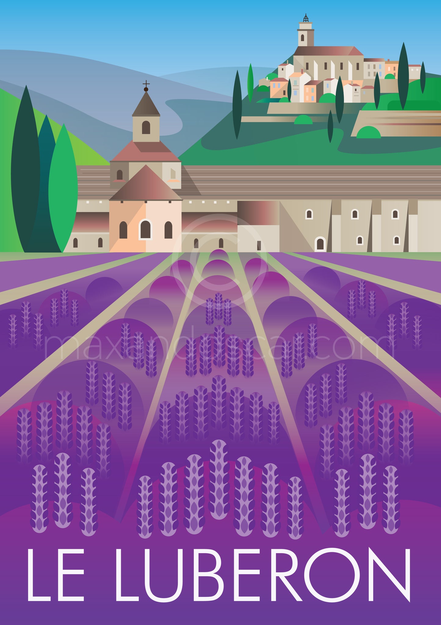 LE LUBERON JIGSAW PUZZLE