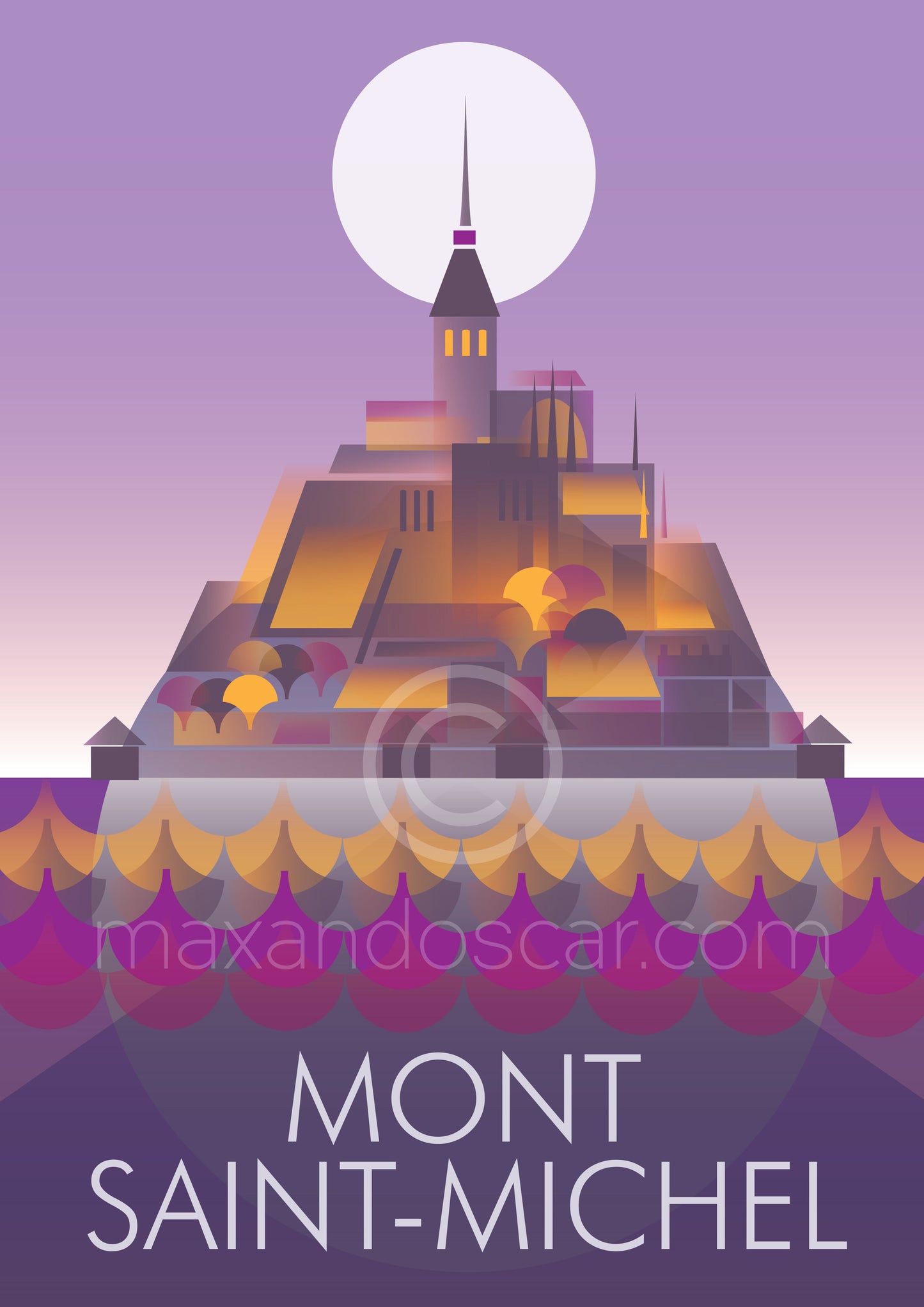 IMPRIMÉ MONT SAINT-MICHEL