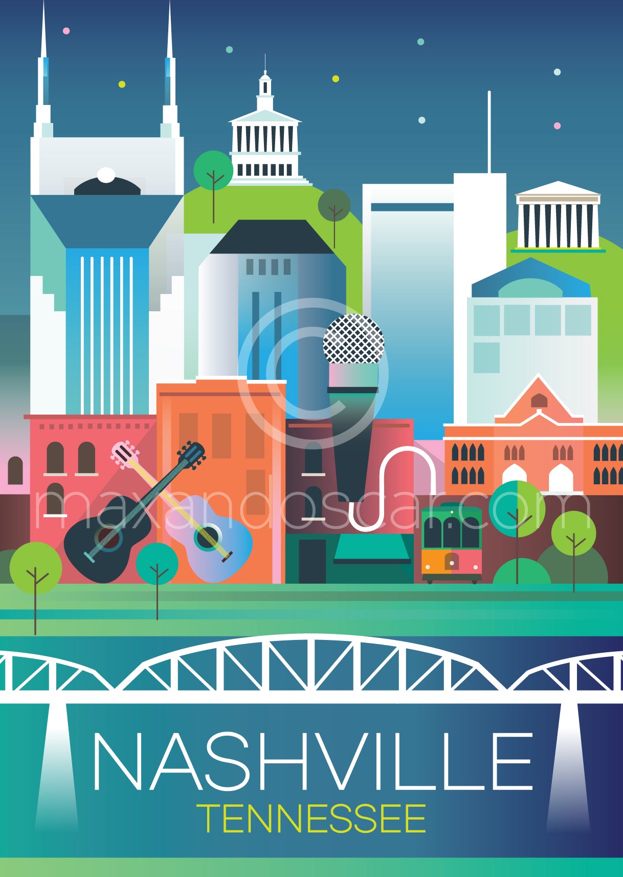NASHVILLE JIGSAW PUZZLE