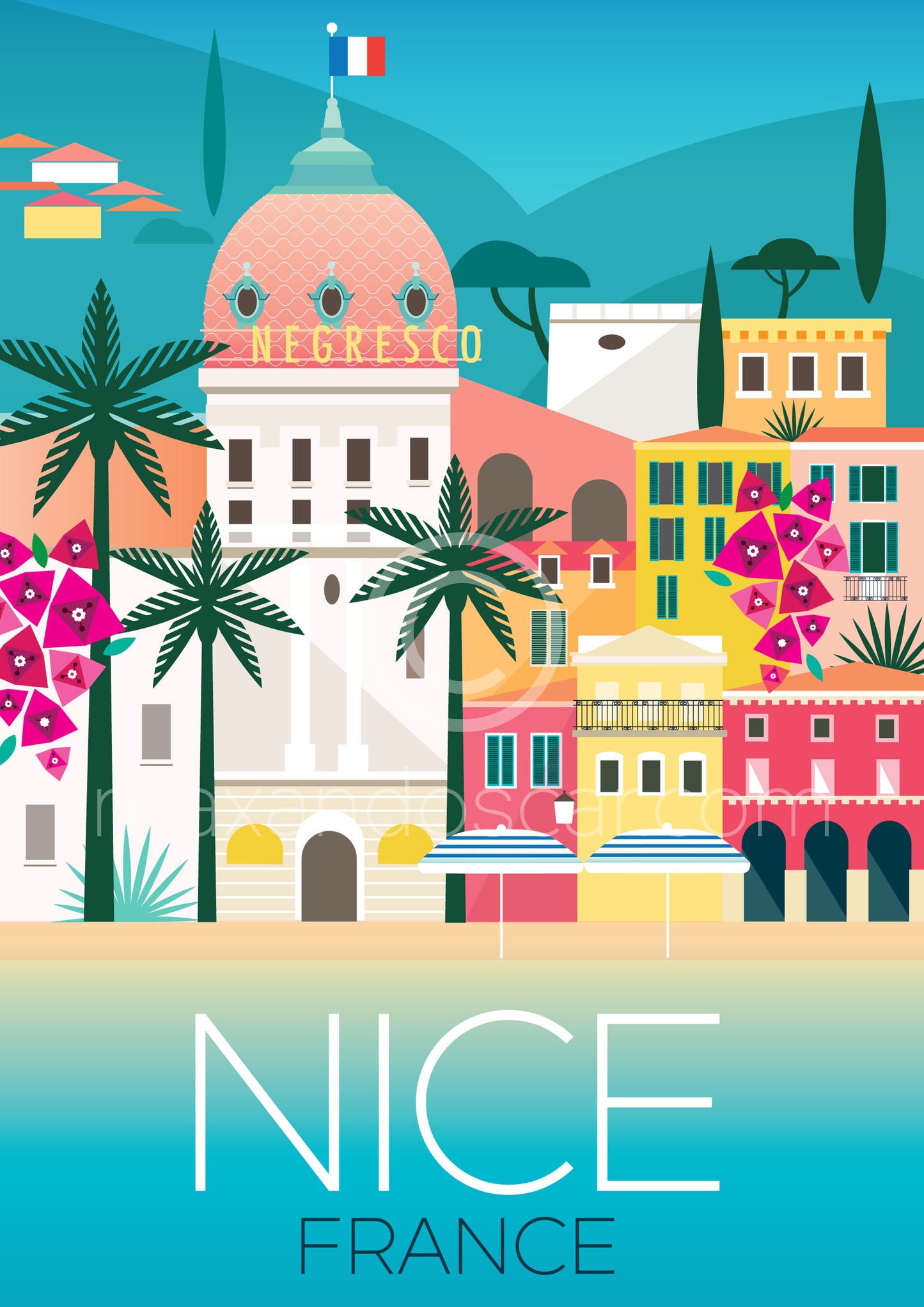 NICE, FRANCE JIGSAW PUZZLE