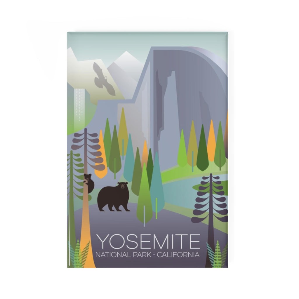 YOSEMITE-NATIONALPARK-KÜHLSCHRANKMAGNET