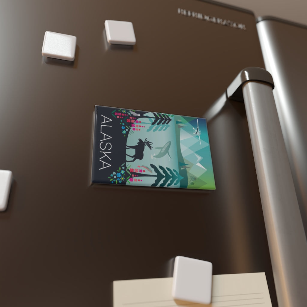 ALASKA REFRIGERATOR MAGNET