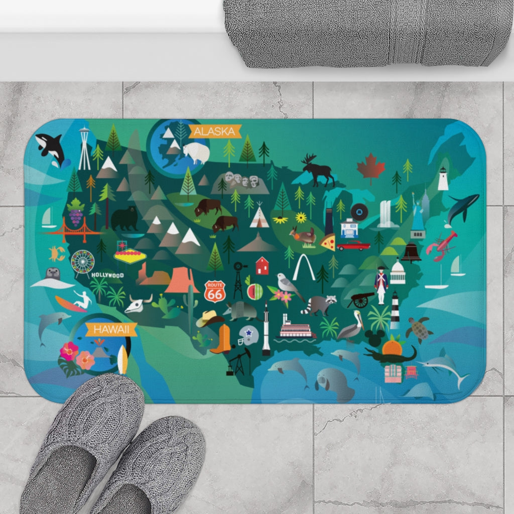 USA BATH MAT