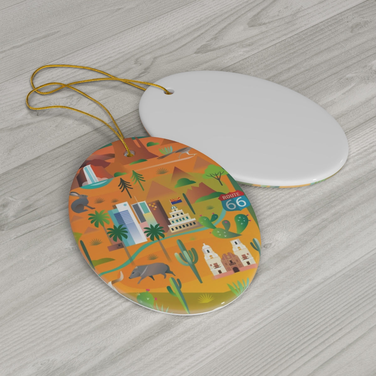 Ornement en céramique Arizona