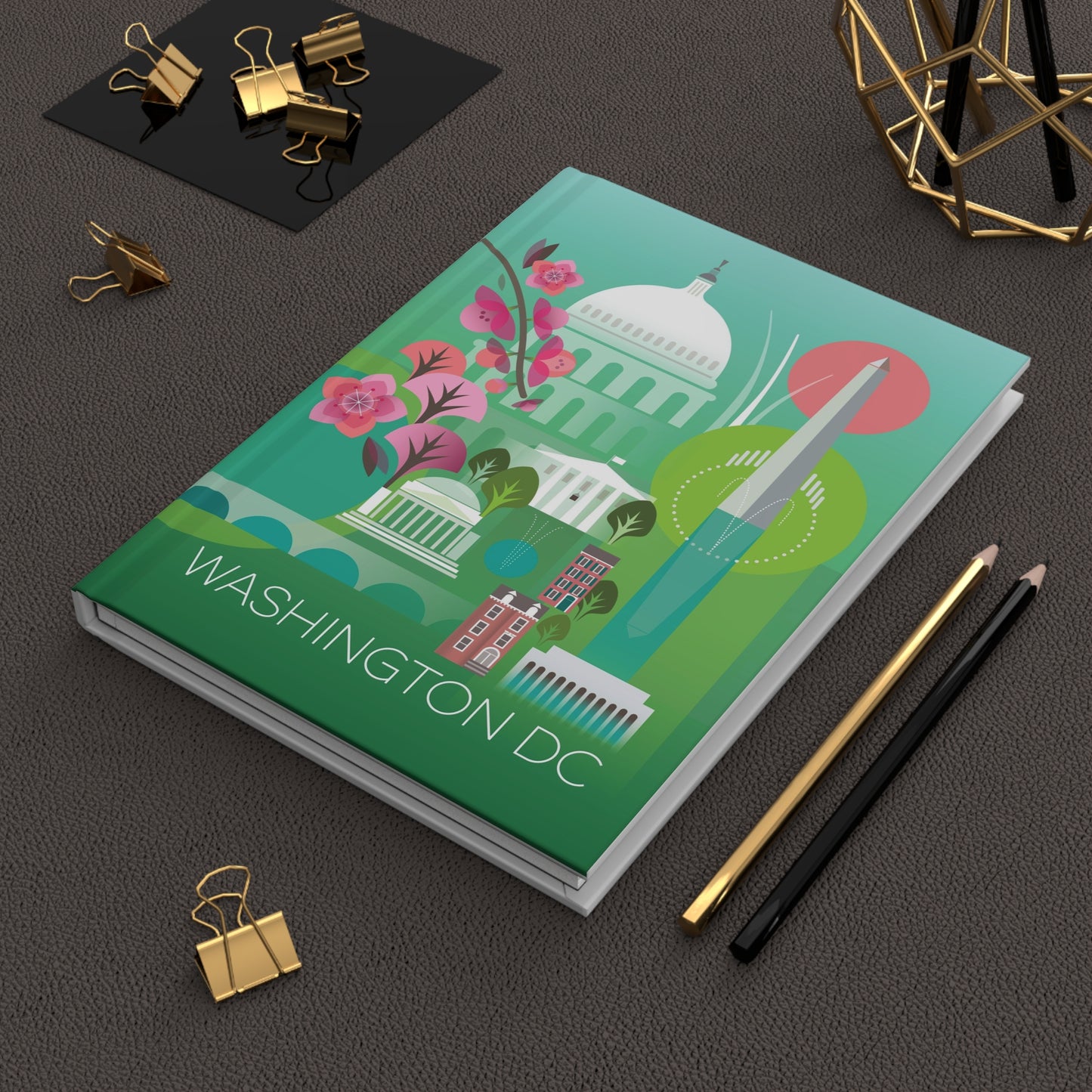 Washington D.C. Hardcover Journal