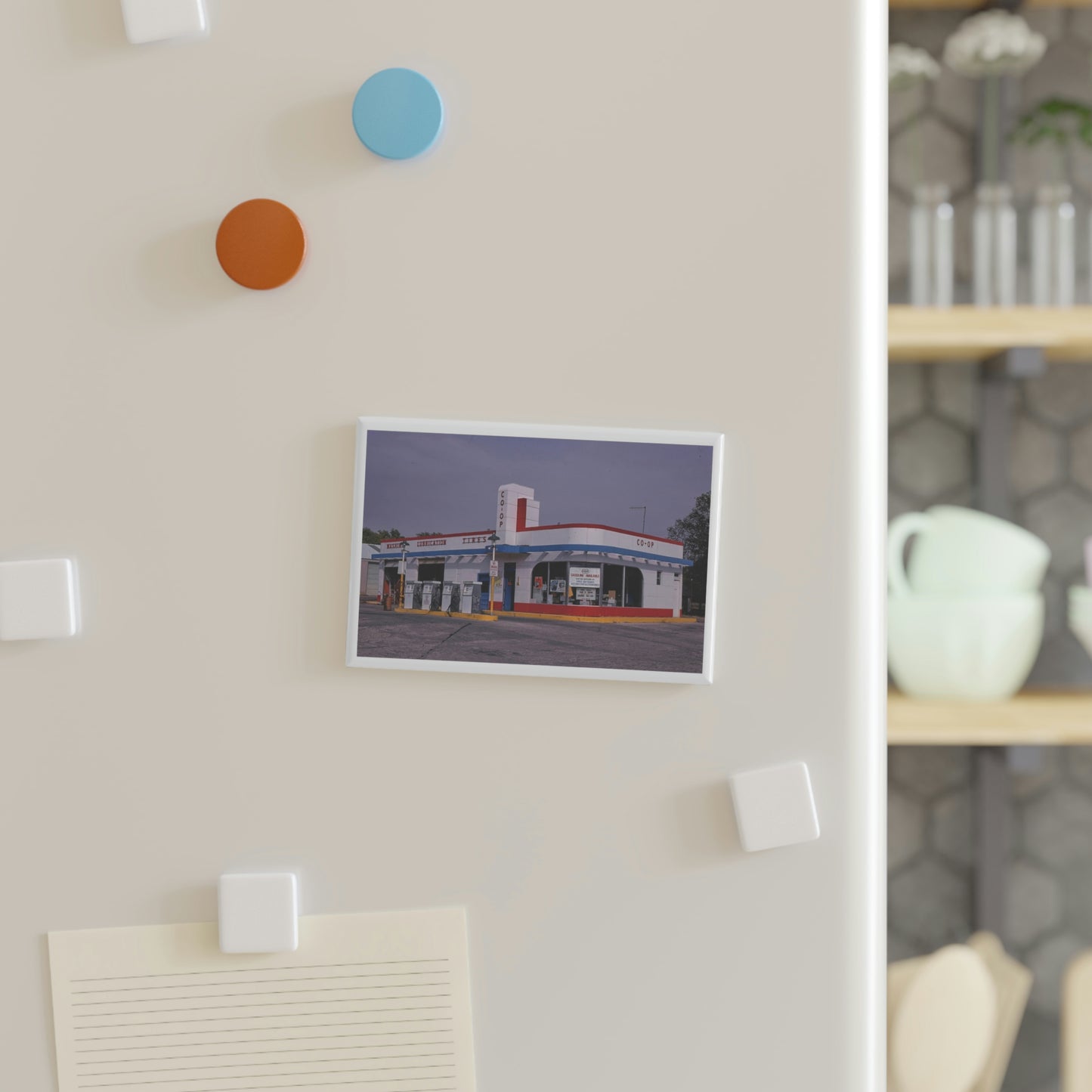 Co-Op Filling Station Magnet