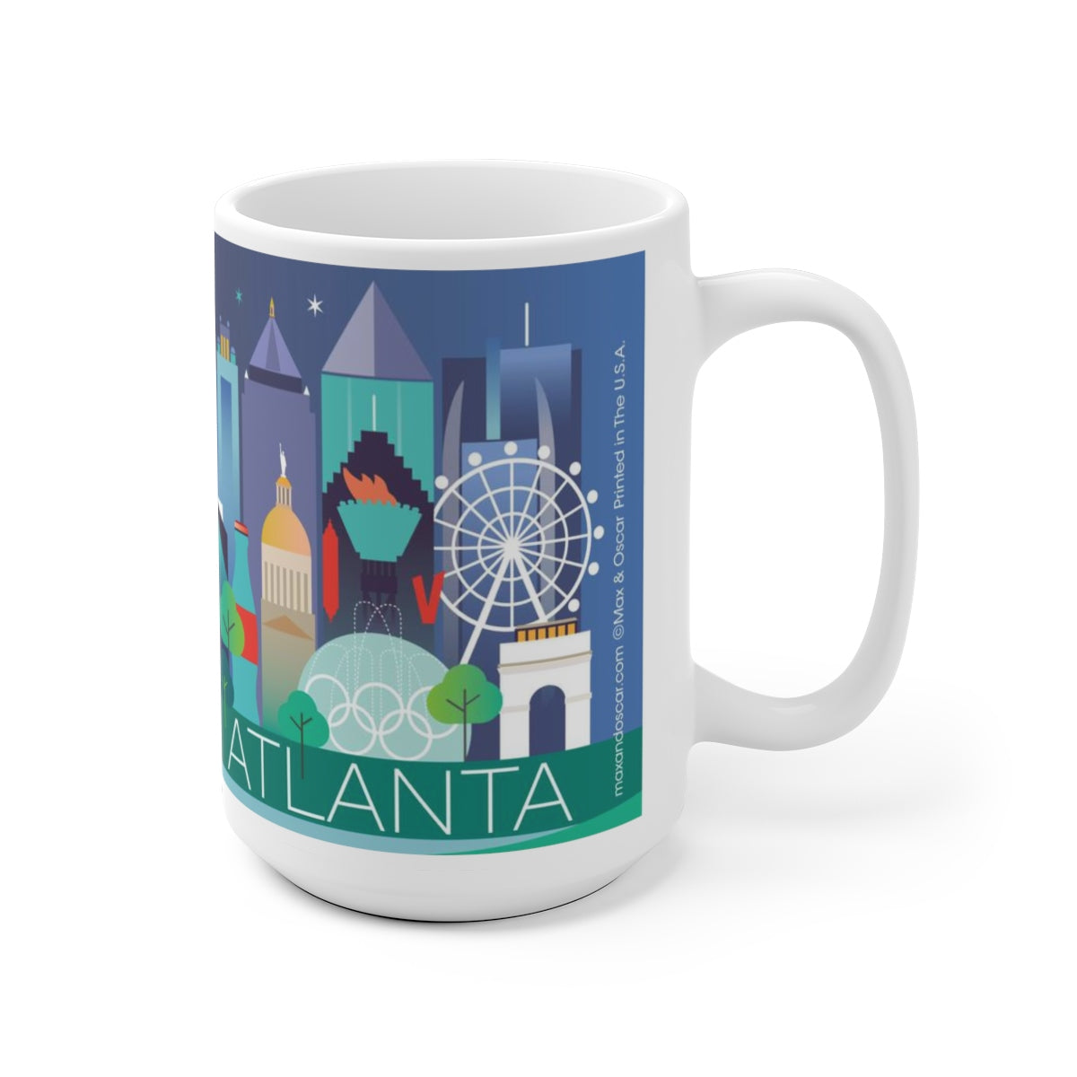 TASSE EN CÉRAMIQUE ATLANTA 11 OZ OU 15 OZ