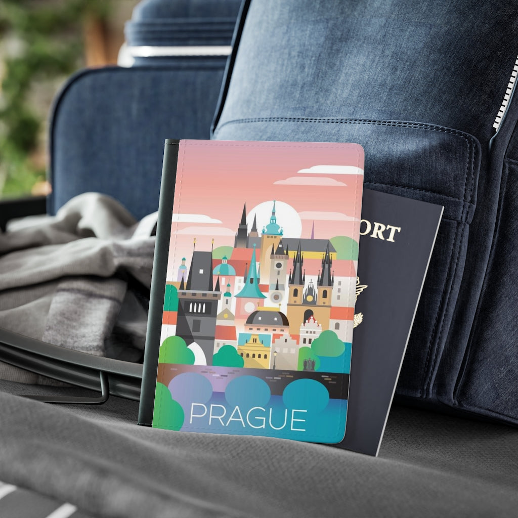 PRAGUE PASSPORT COVER