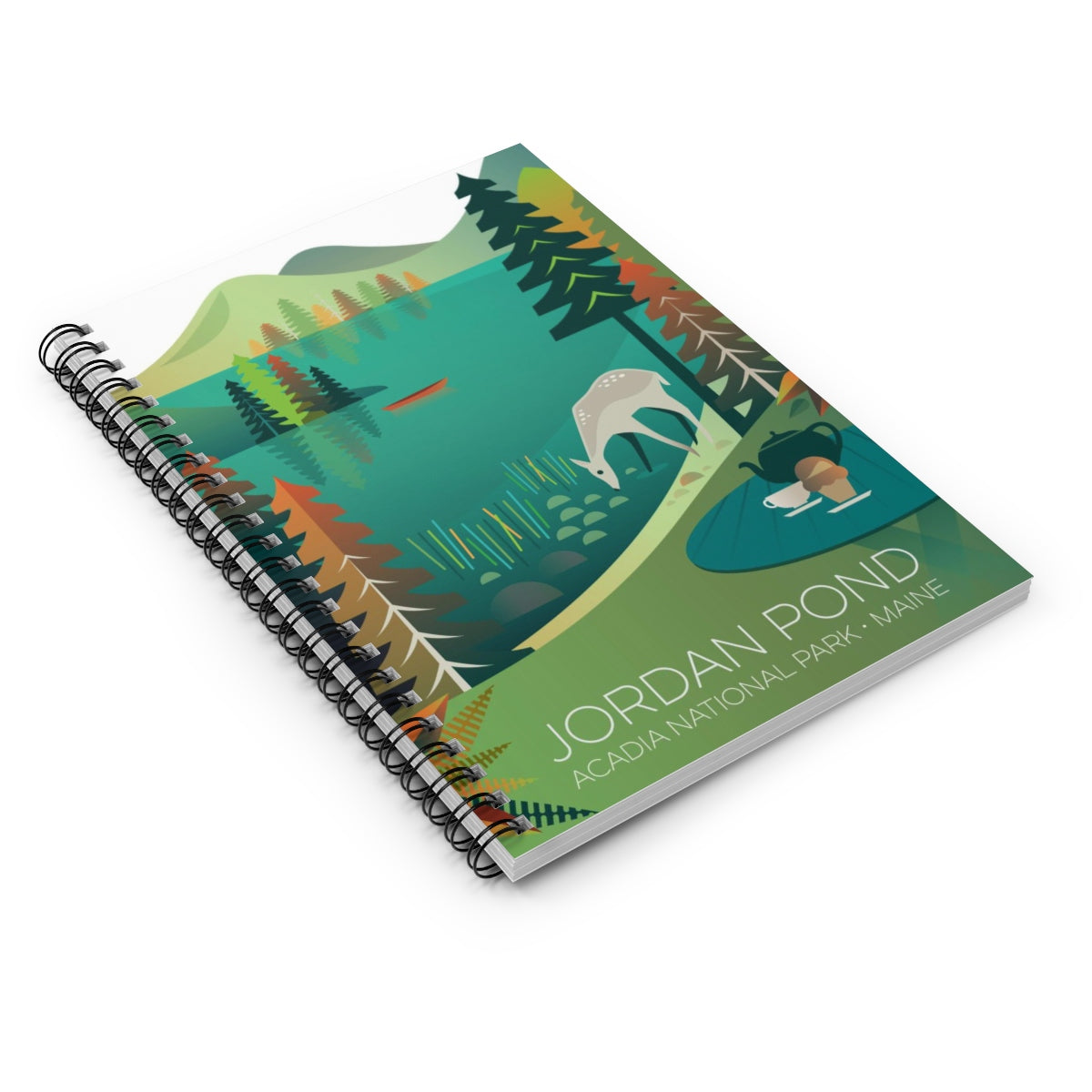 ACADIA NATIONAL PARK, JORDAN POND JOURNAL