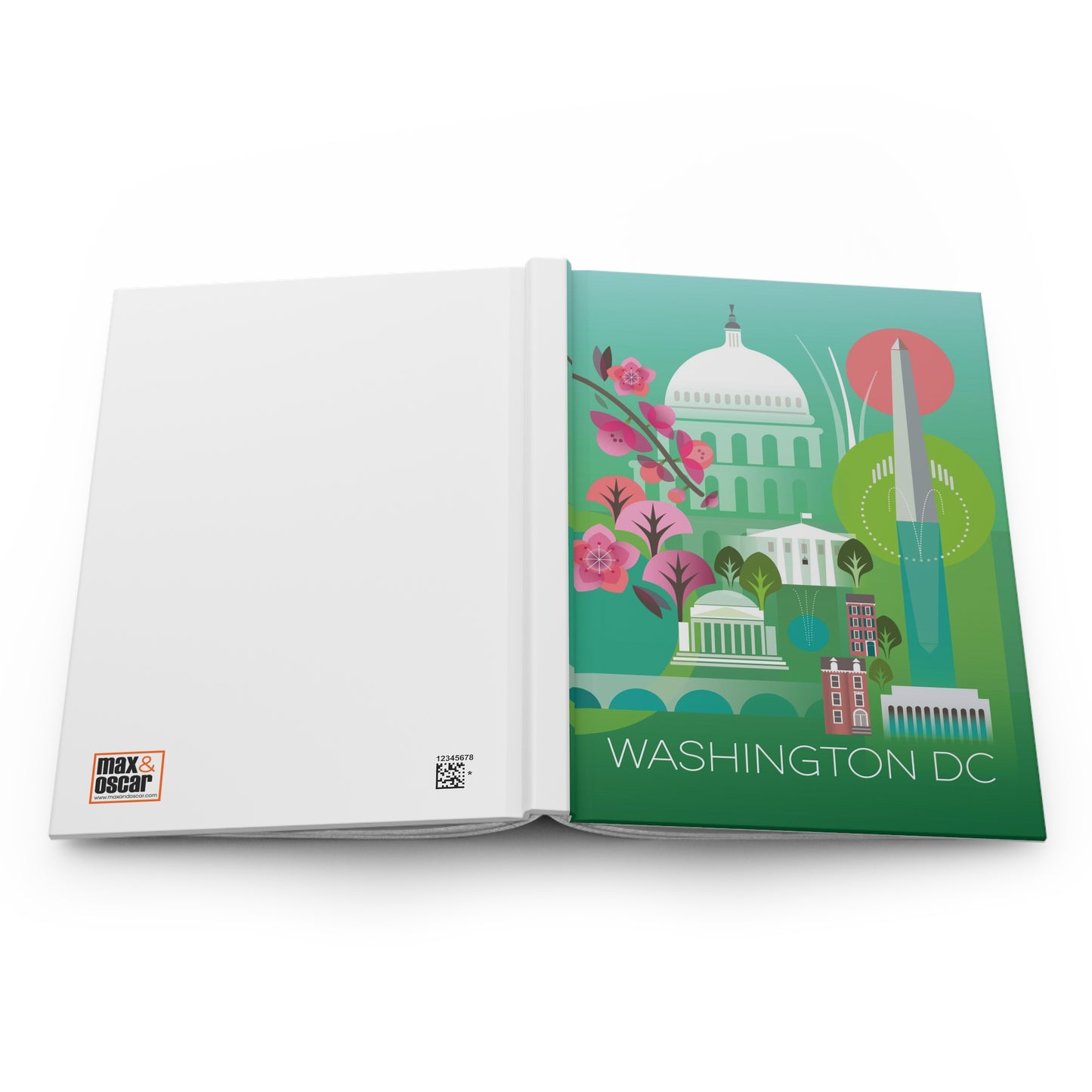 Washington D.C. Hardcover Journal