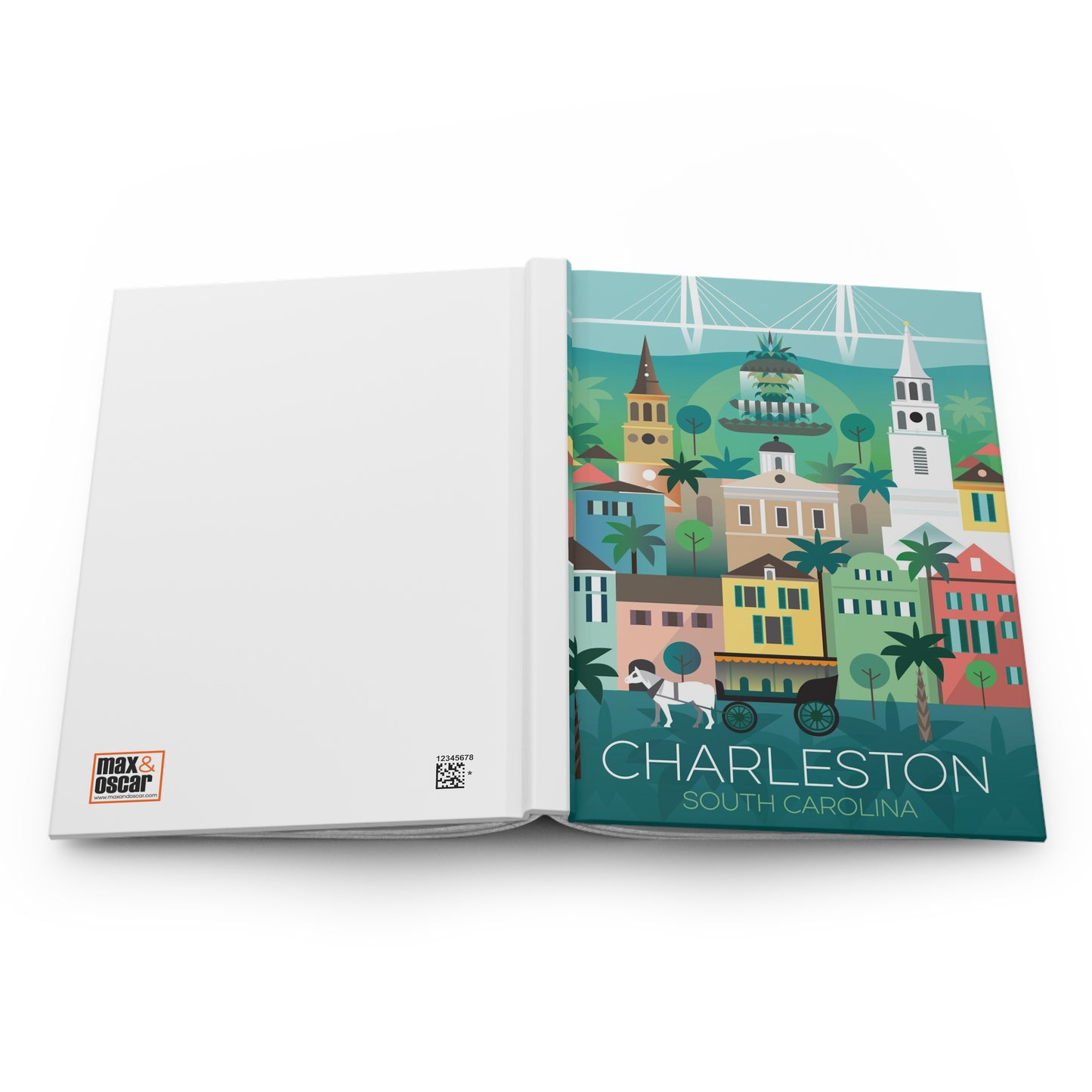 Charleston Hardcover Journal