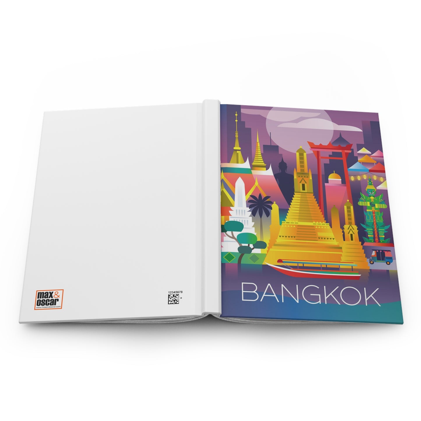 Bangkok Hardcover-Tagebuch