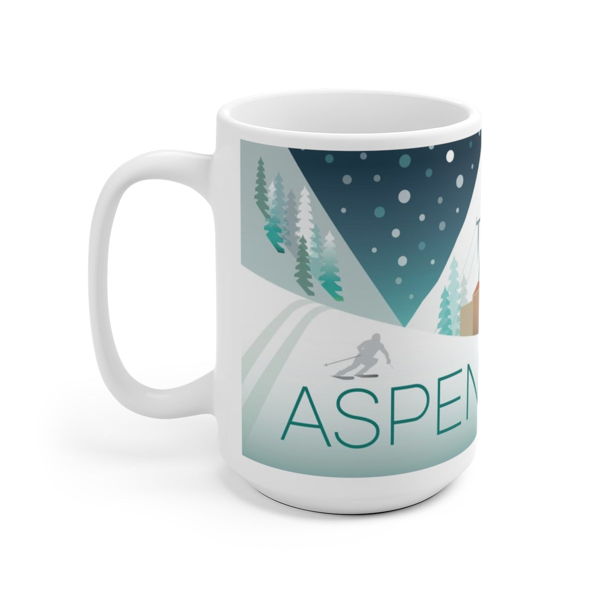 TASSE EN CÉRAMIQUE ASPEN 11 OZ OU 15 OZ
