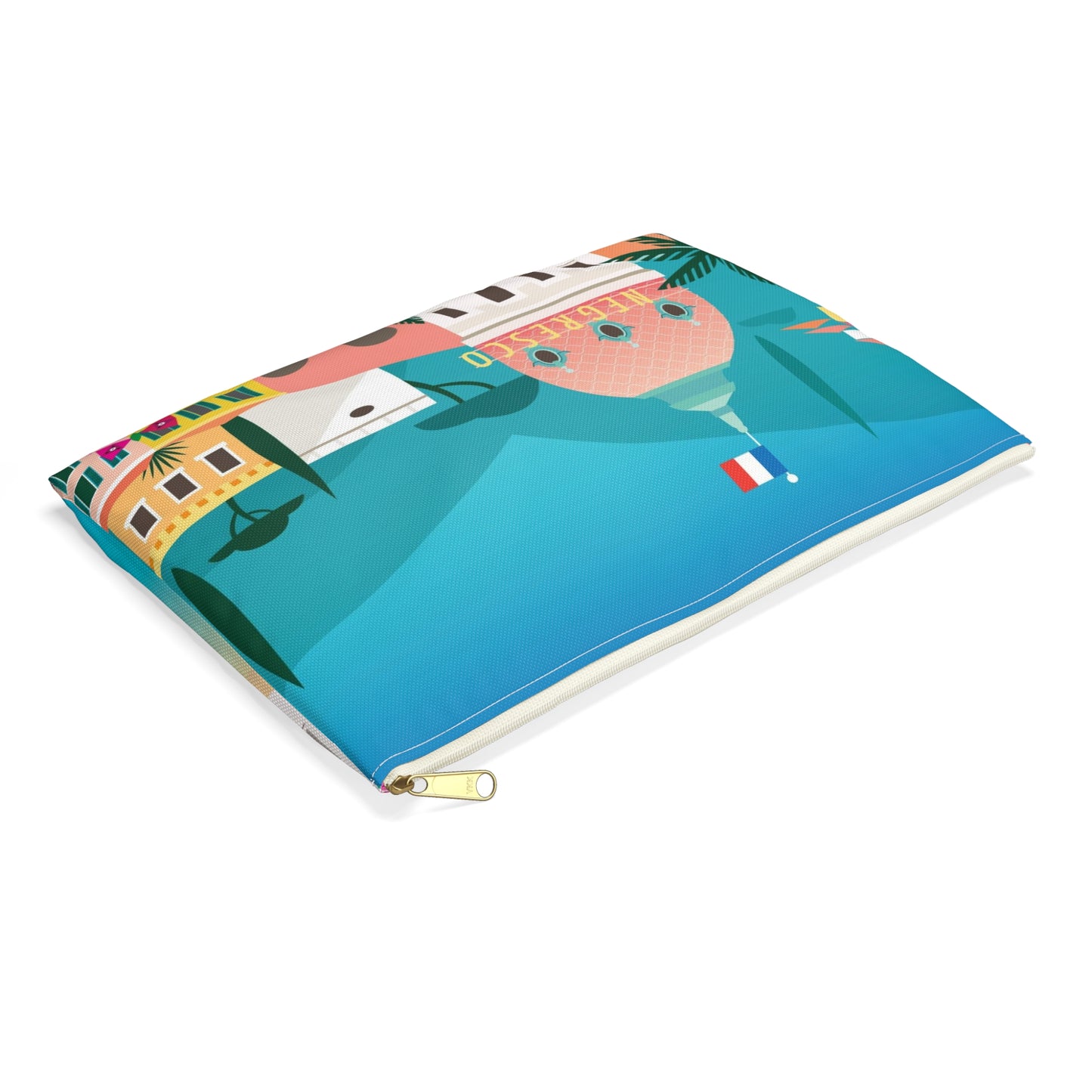 Nice, France Zip Pouch