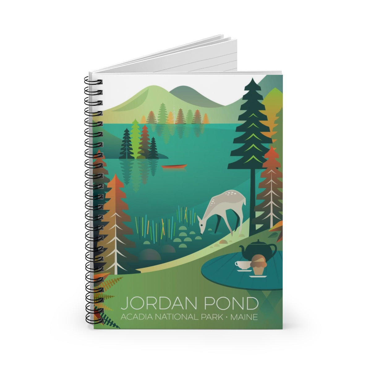 ACADIA NATIONAL PARK, JORDAN POND JOURNAL