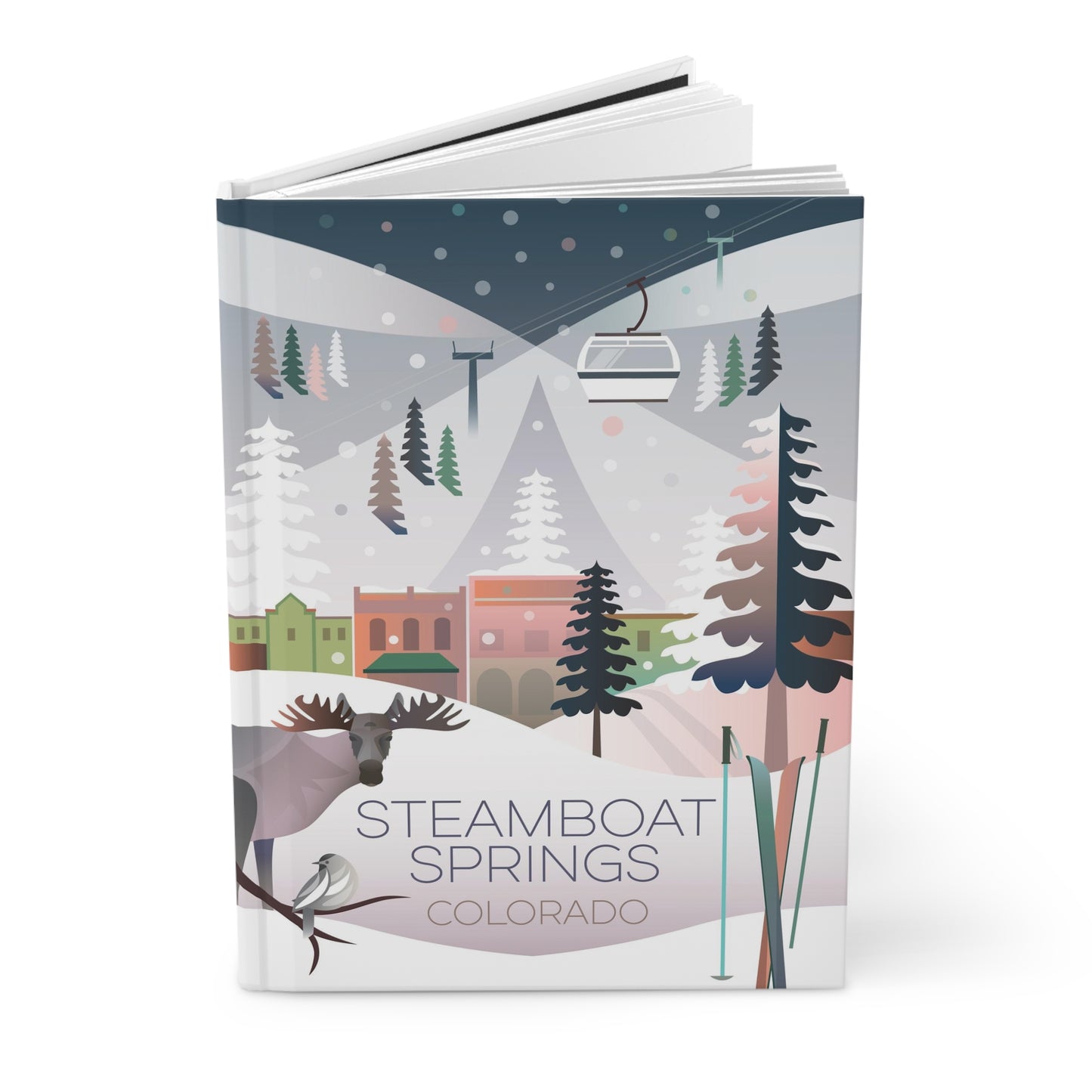 Steamboat Springs (Winter) Hardcover-Tagebuch