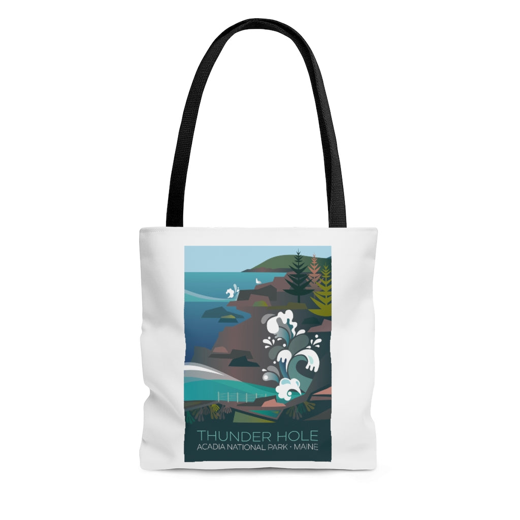ACADIA NATIONAL PARK, THUNDER HOLE TOTE