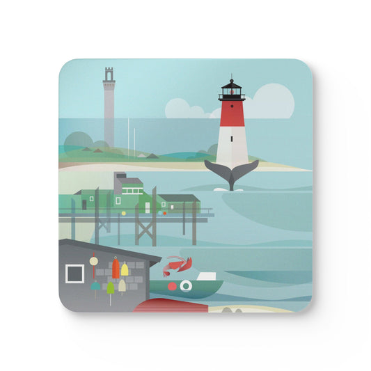 Cape Cod Corkwood Coaster Set