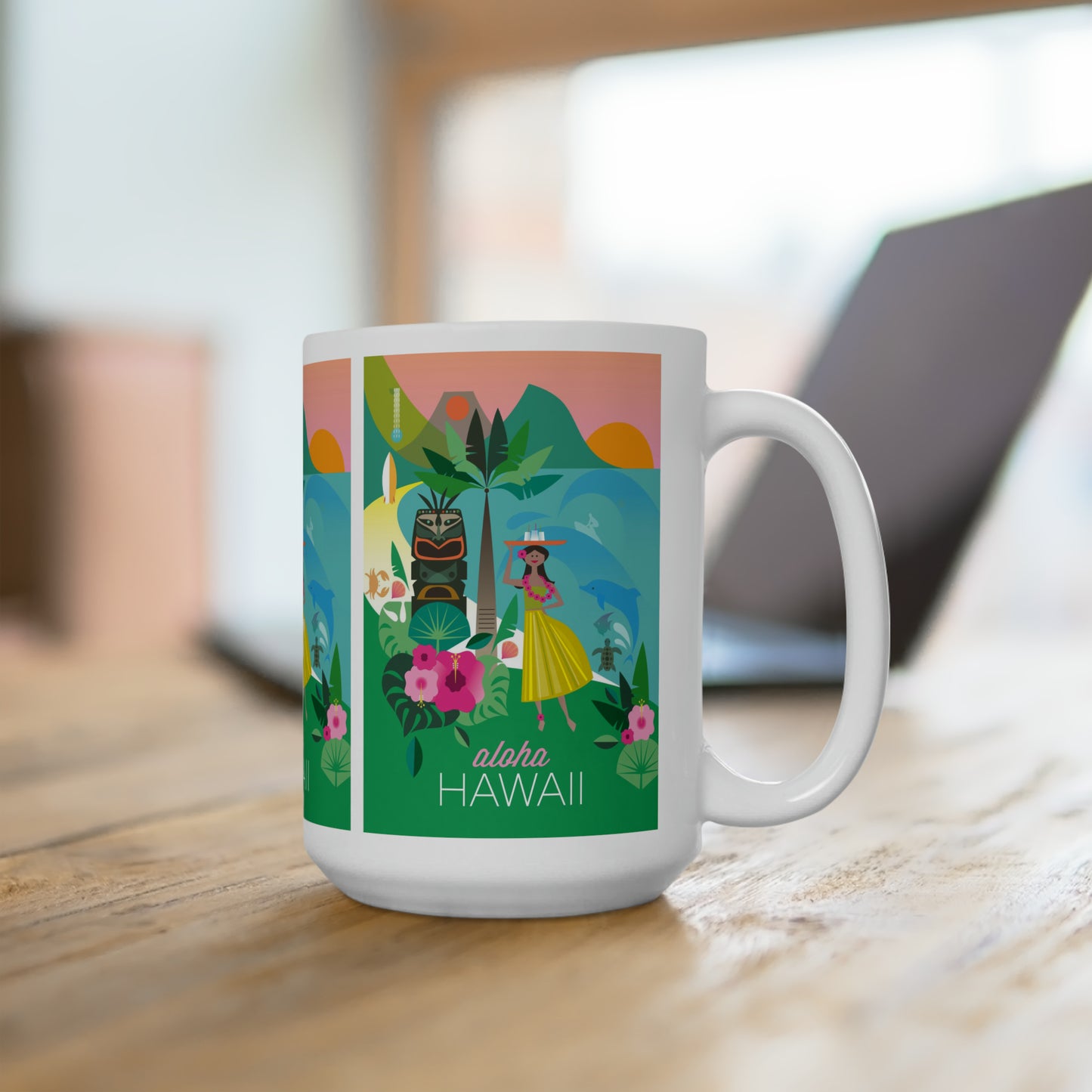 Hawaii Ceramic Mug 11oz or 15oz