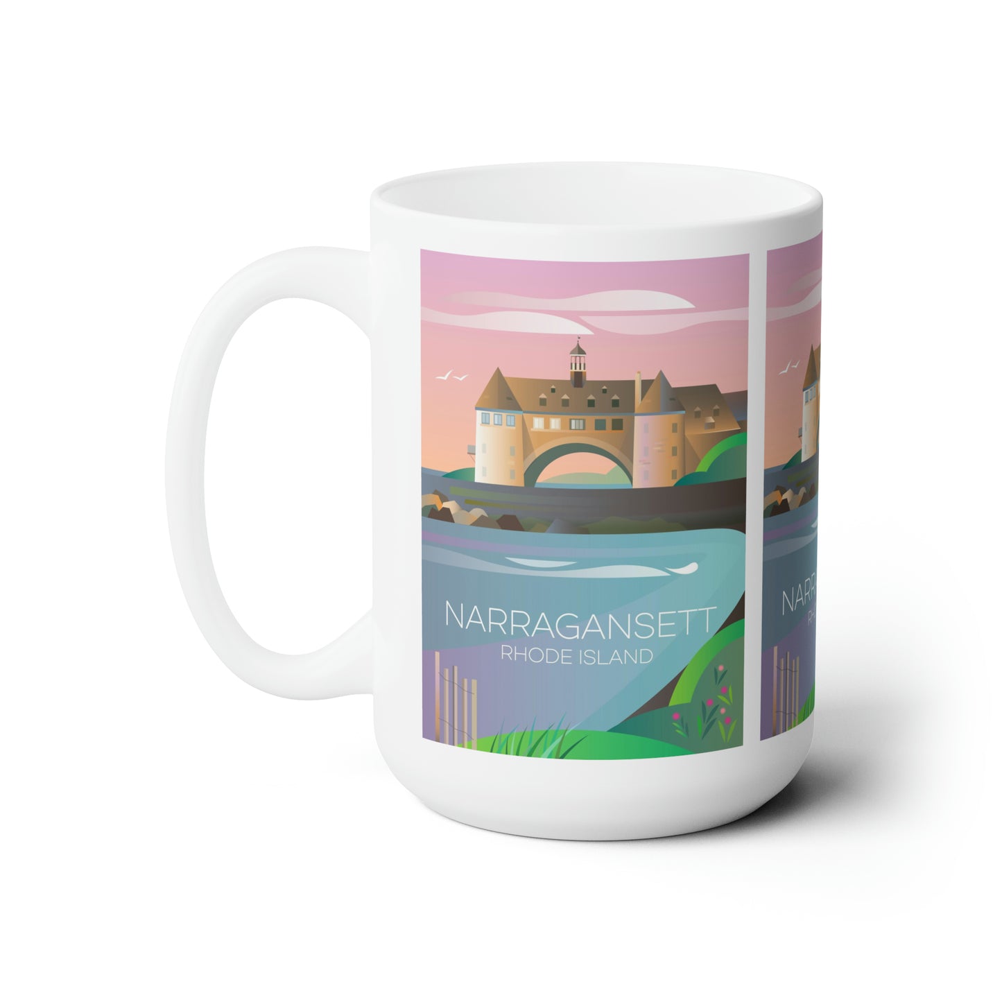 Tasse en céramique Narragansett 11oz ou 15oz