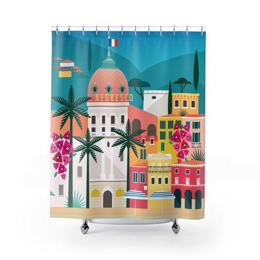 Nice, France Shower Curtain