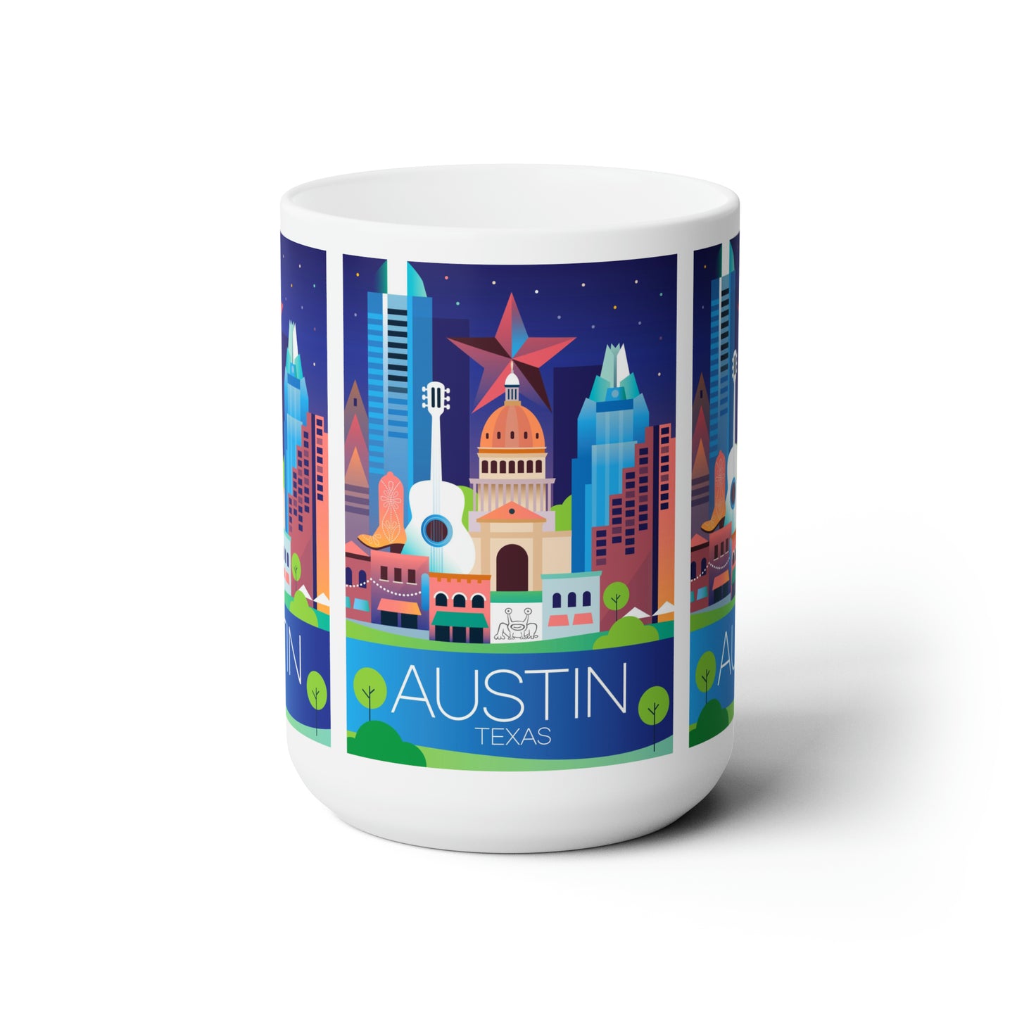 Tasse en céramique Austin 11oz ou 15oz 