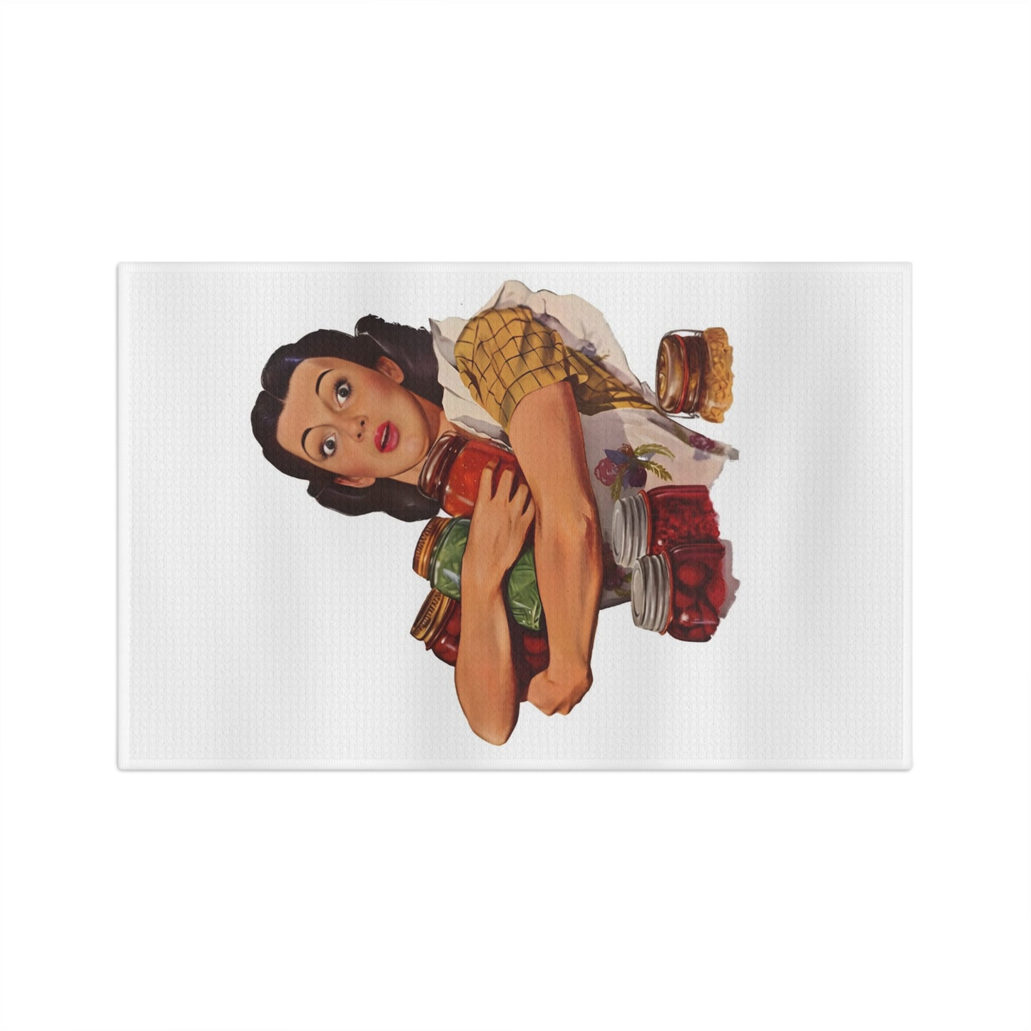 Vintage Homemaker Microfiber Tea Towel