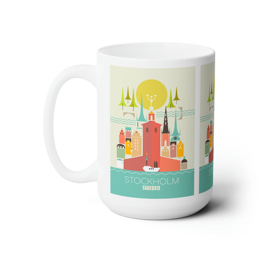 Stockholm Ceramic Mug 11oz or 15oz