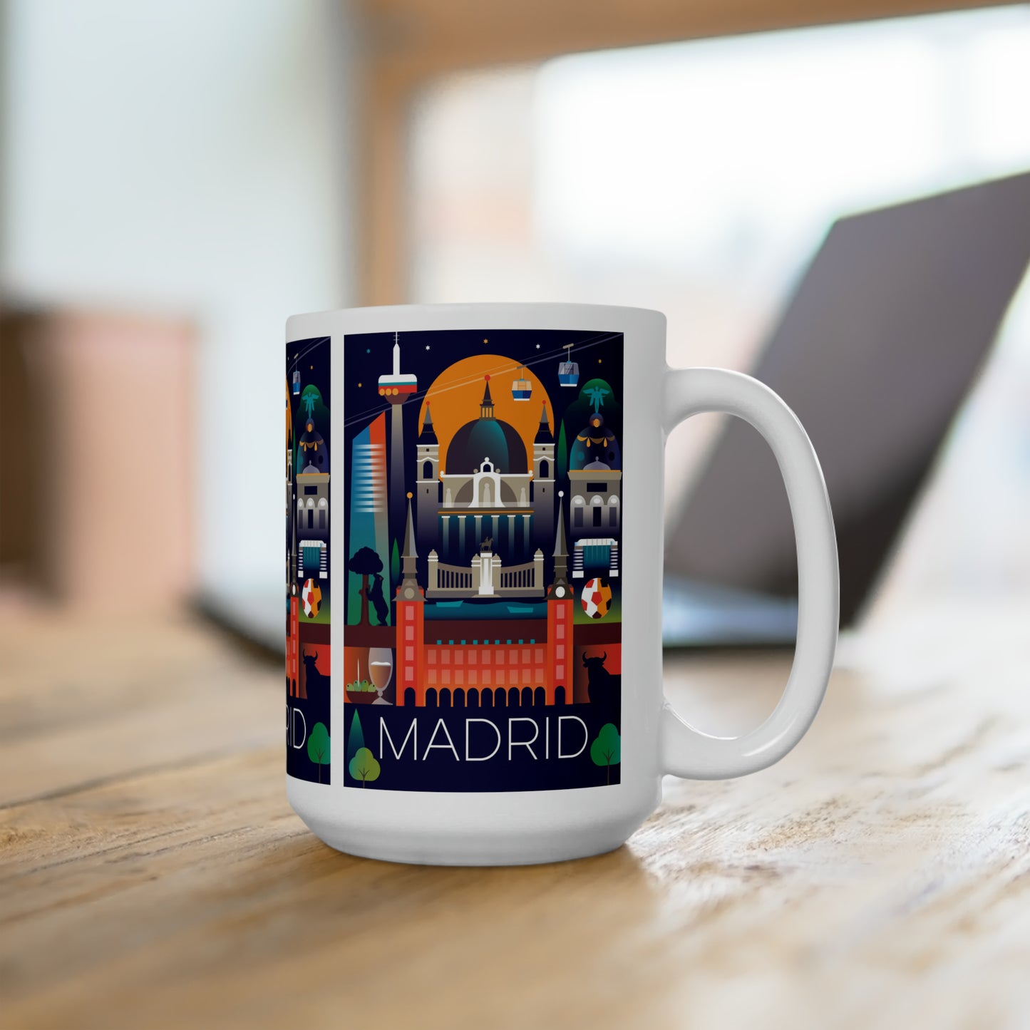 Madrid Keramiktasse 11oz oder 15oz 