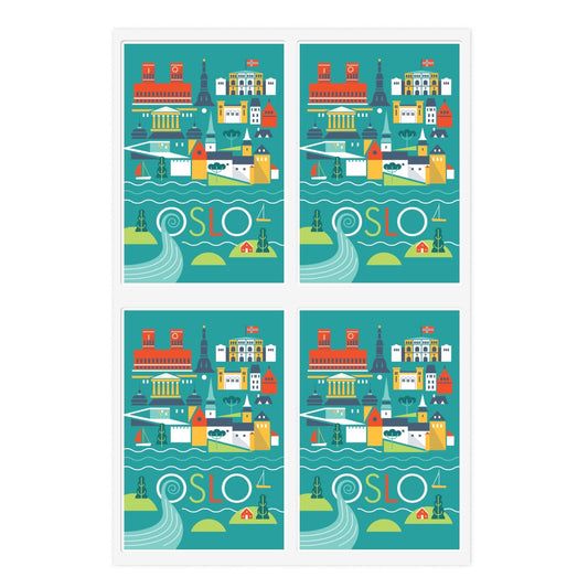 Oslo Sticker Sheet