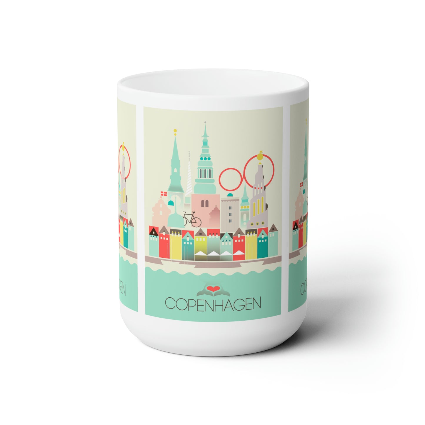 Copenhagen Ceramic Mug 11oz or 15oz