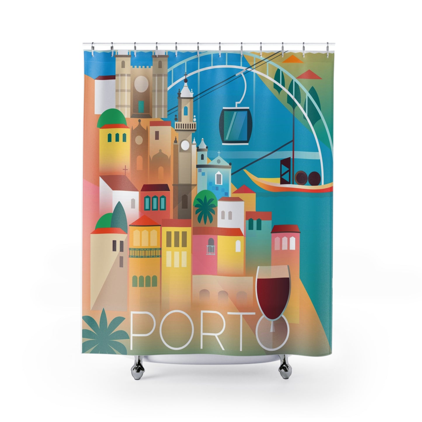 Porto Shower Curtain