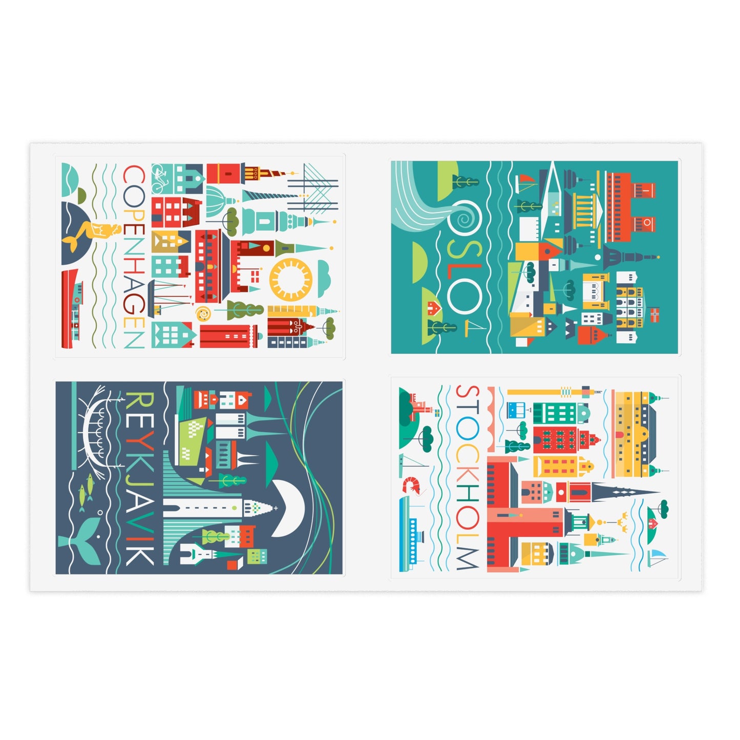 Scandi Assortment Sticker Sheet