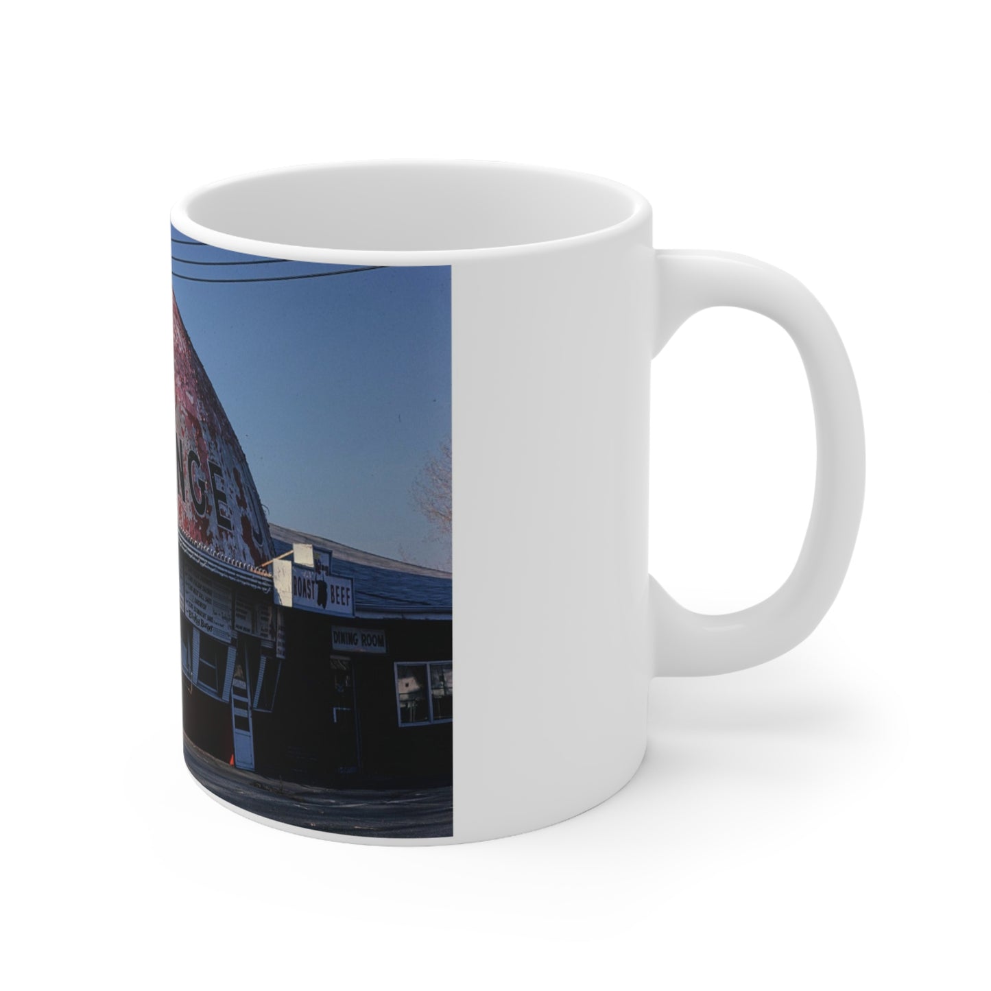 ROADSIDE MUGS - Orange Keramiktasse 11oz