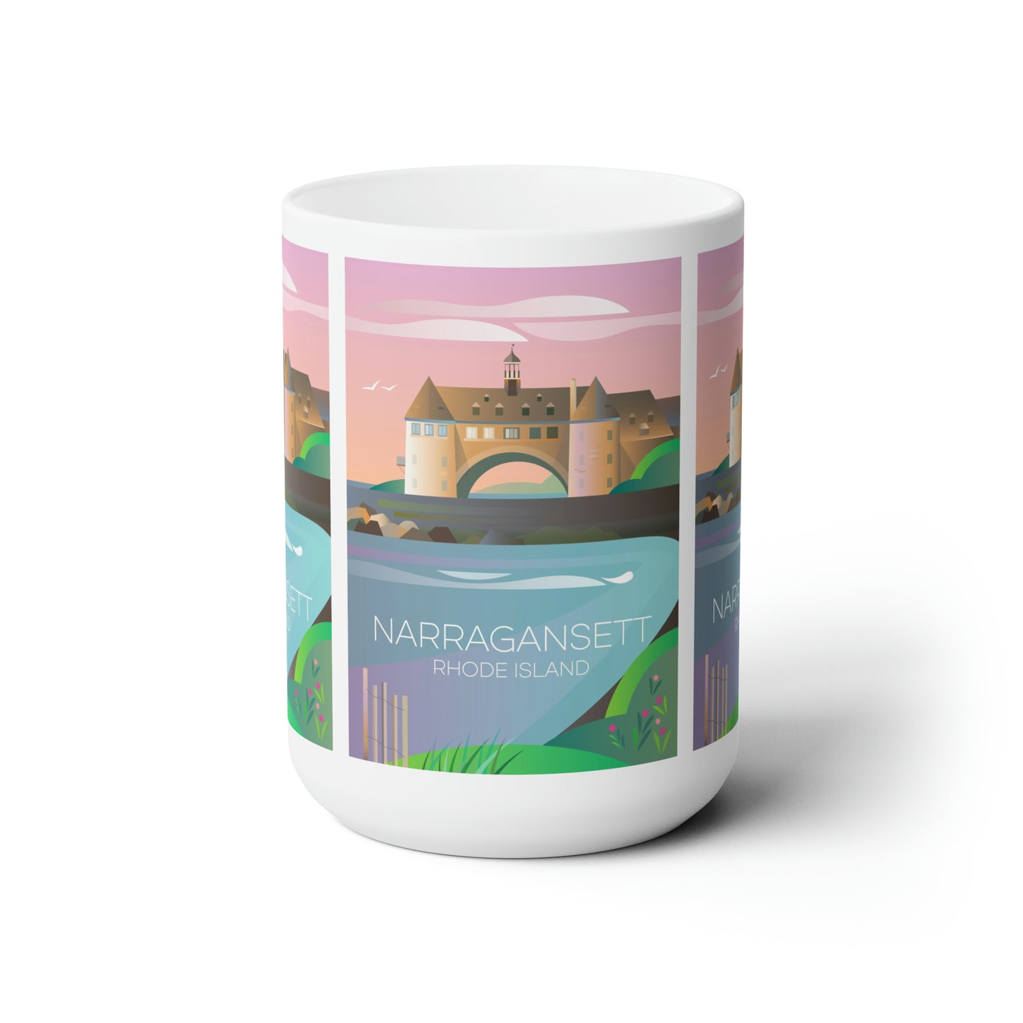 Tasse en céramique Narragansett 11oz ou 15oz