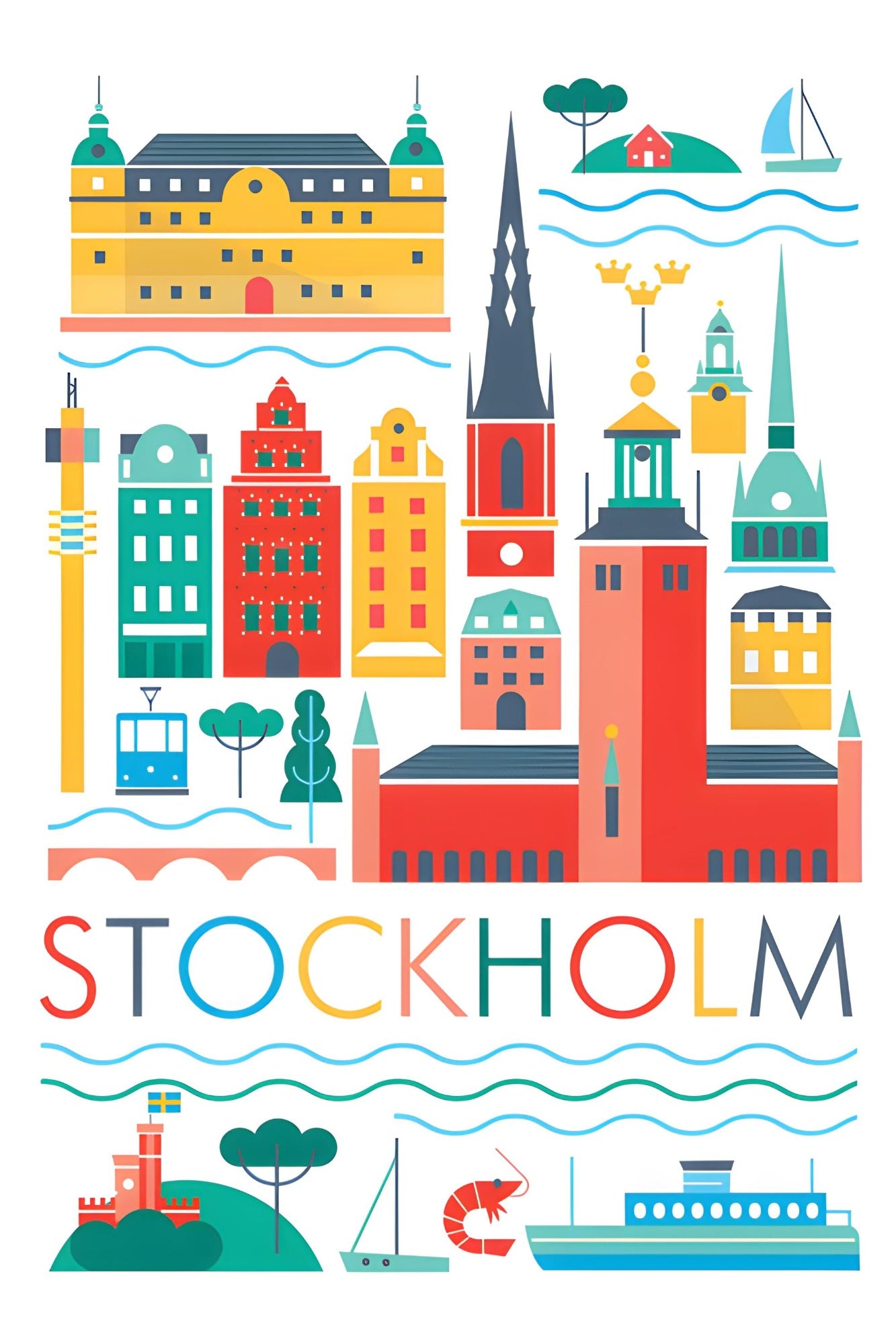 LTP - Stockholm Scandi Postcard