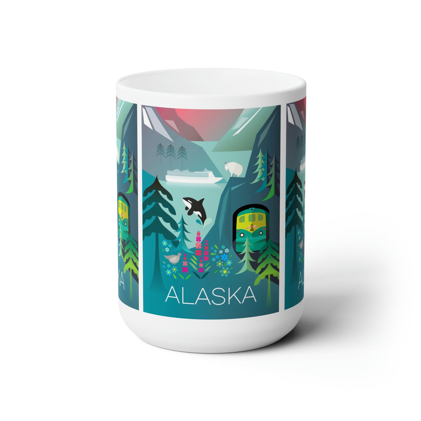 Tasse en céramique Alaska 11oz ou 15oz 